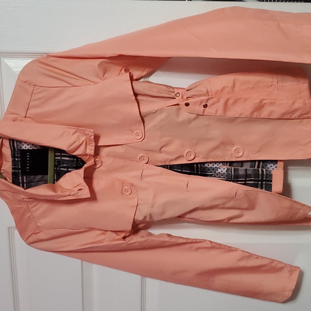 NWT peach jacket